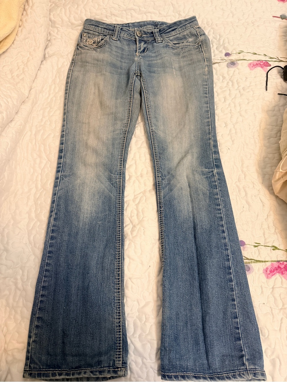 Soundgirl Light Blue Flare Jeans